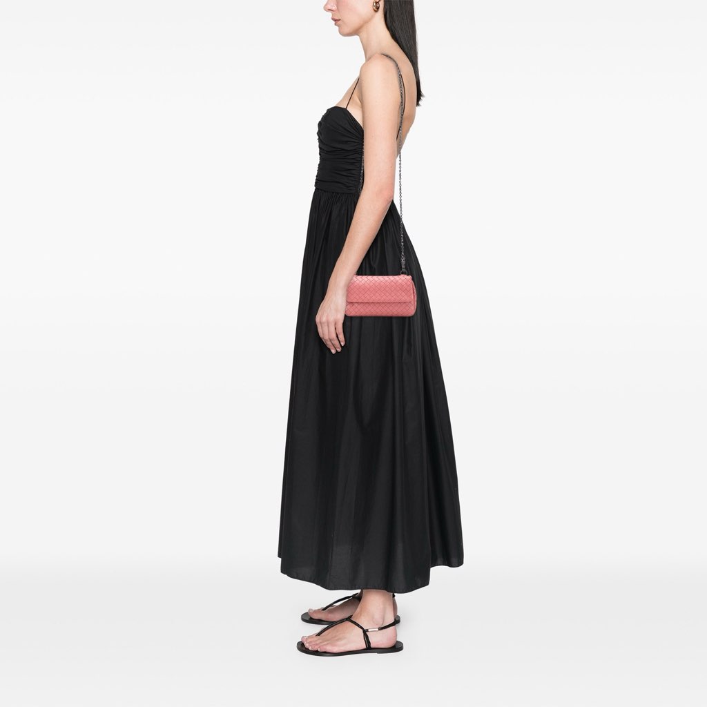 Bottega Veneta Mini Nappa Intrecciato Expandable Chain Crossbody - Image 13