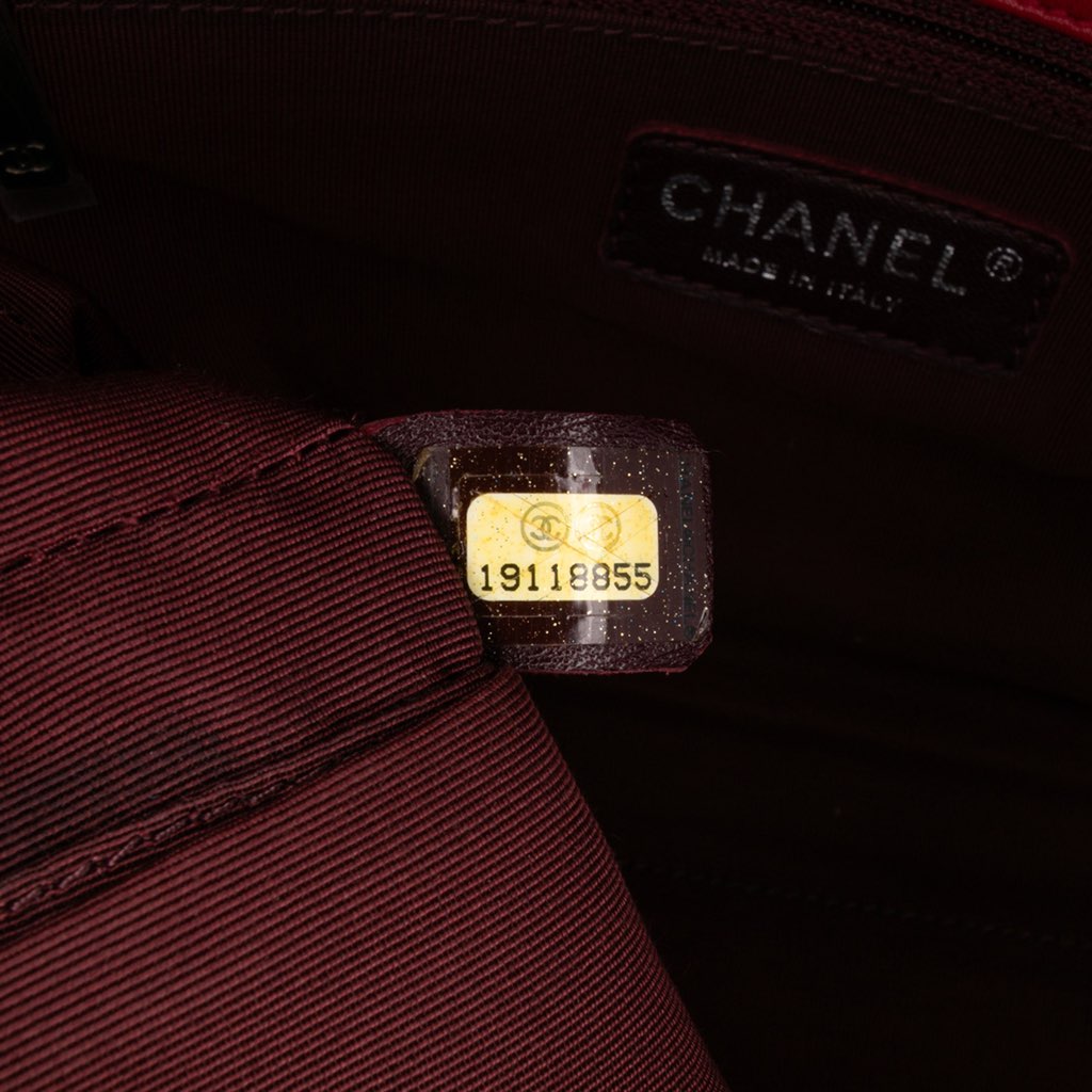 Chanel Medium Quilted Lambskin and Caviar Bi Coco Flap - Detail 1