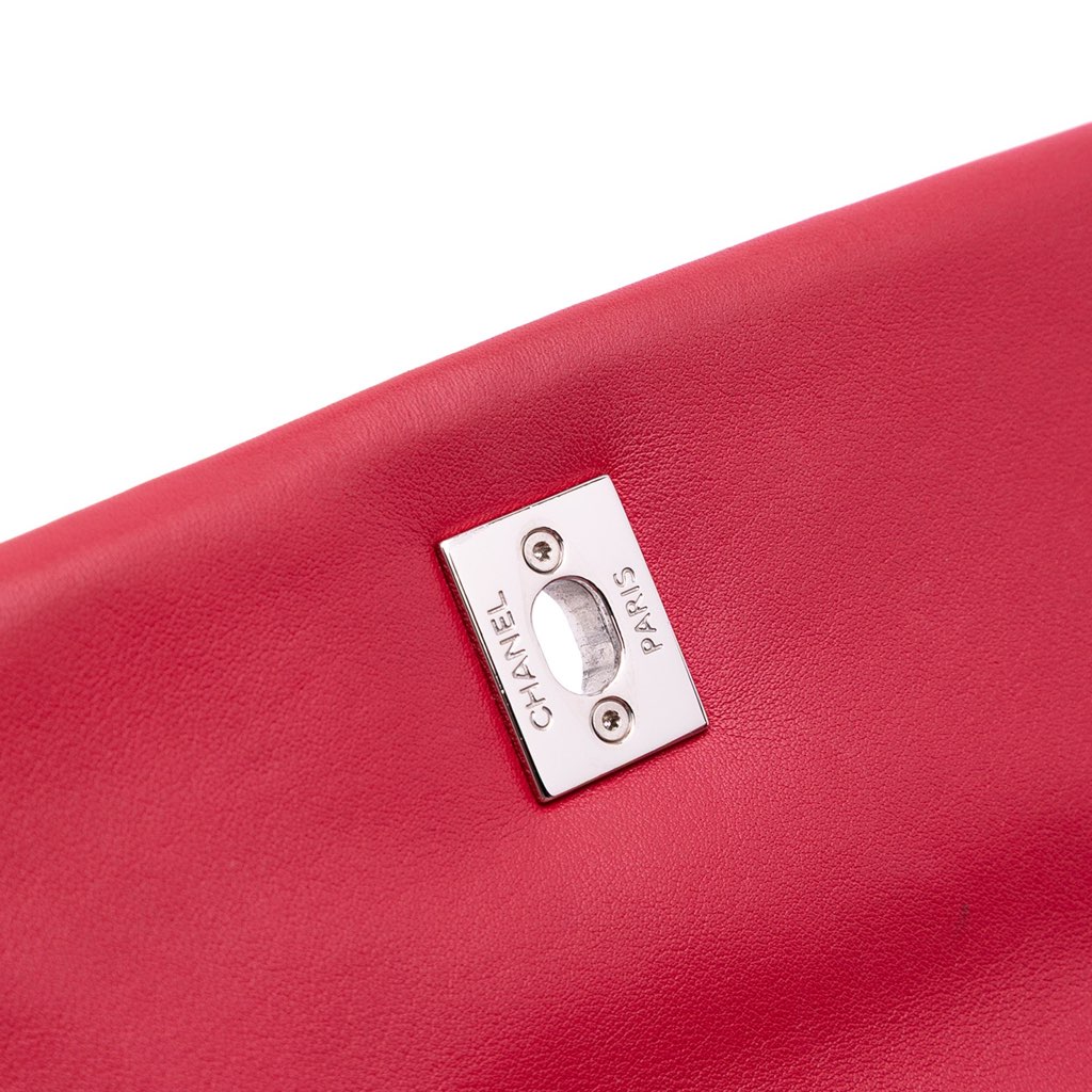 Chanel Medium Quilted Lambskin and Caviar Bi Coco Flap - Detail 2