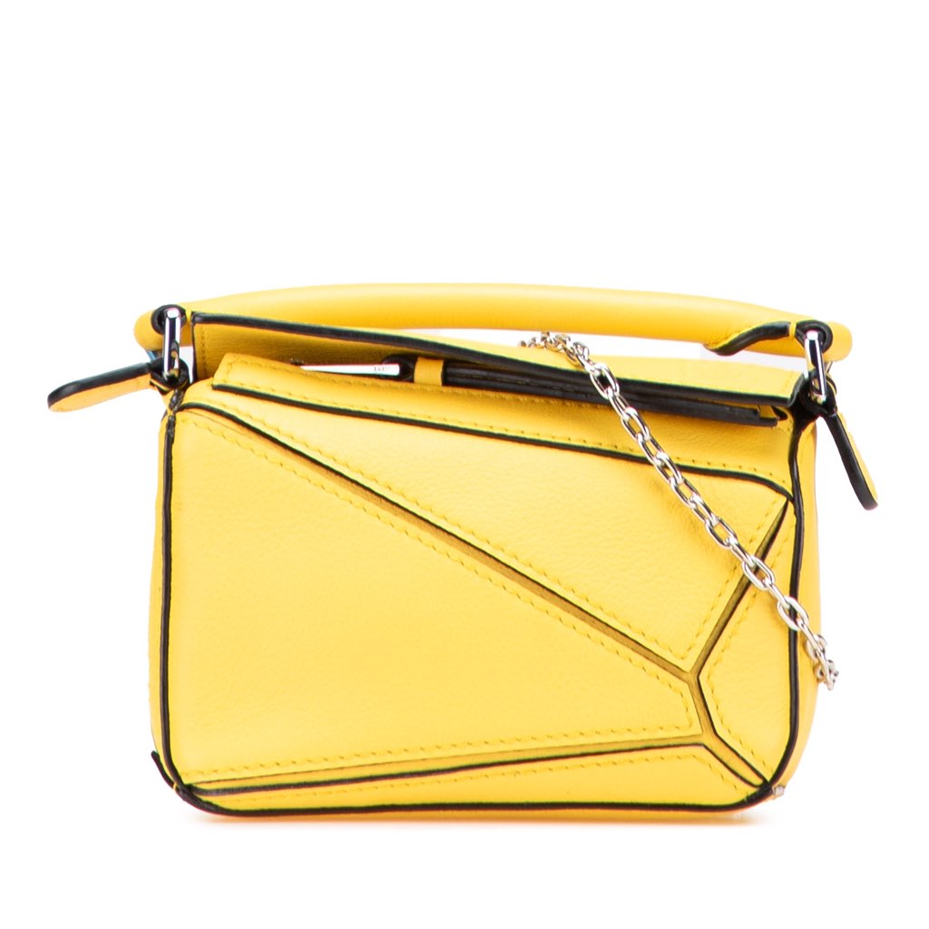 Loewe Nano Calfskin Puzzle Satchel