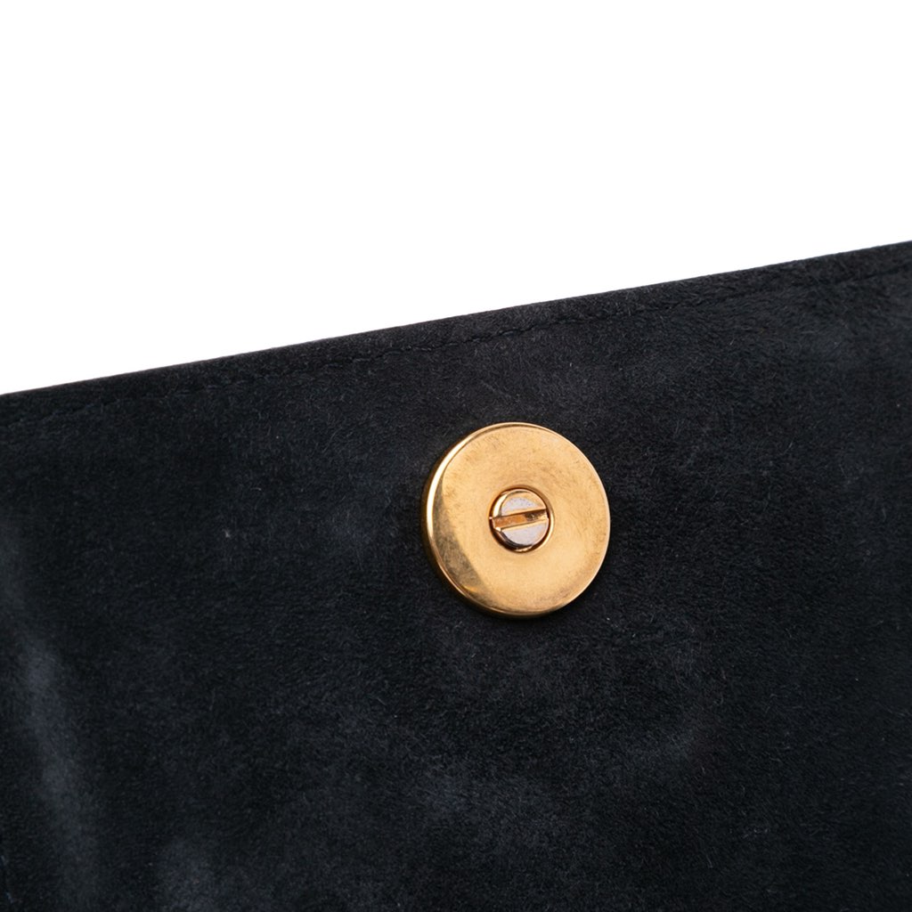 Dior Studded Denim Vertical Diorama Crossbody - Image 10