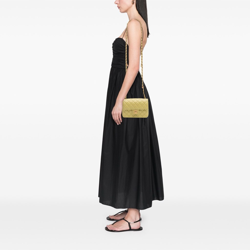 Chanel Mini Square Lambskin Casino Royale Charms Single Flap - Image 14