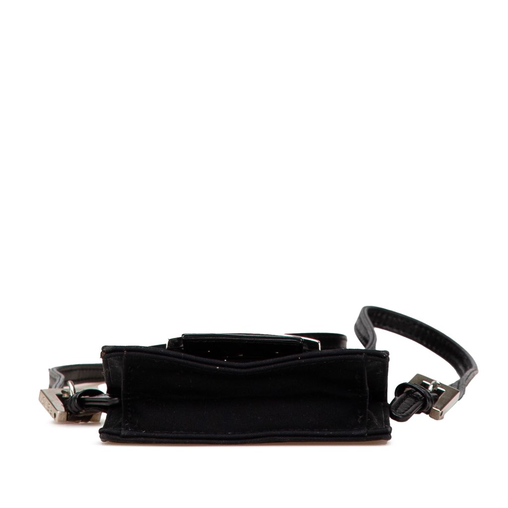 Fendi Mini Nylon FF Lock Crossbody - 3