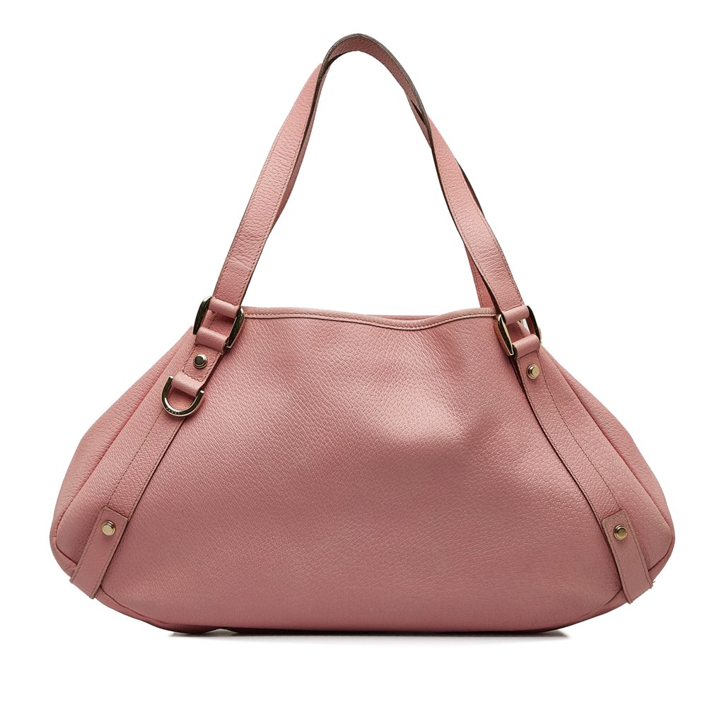 Gucci Leather Abbey D Ring Pelham Shoulder Bag