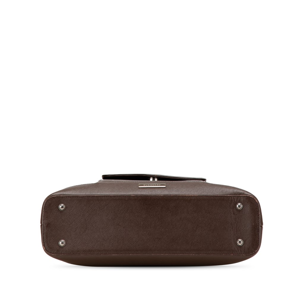 Burberry Leather Tote - 3