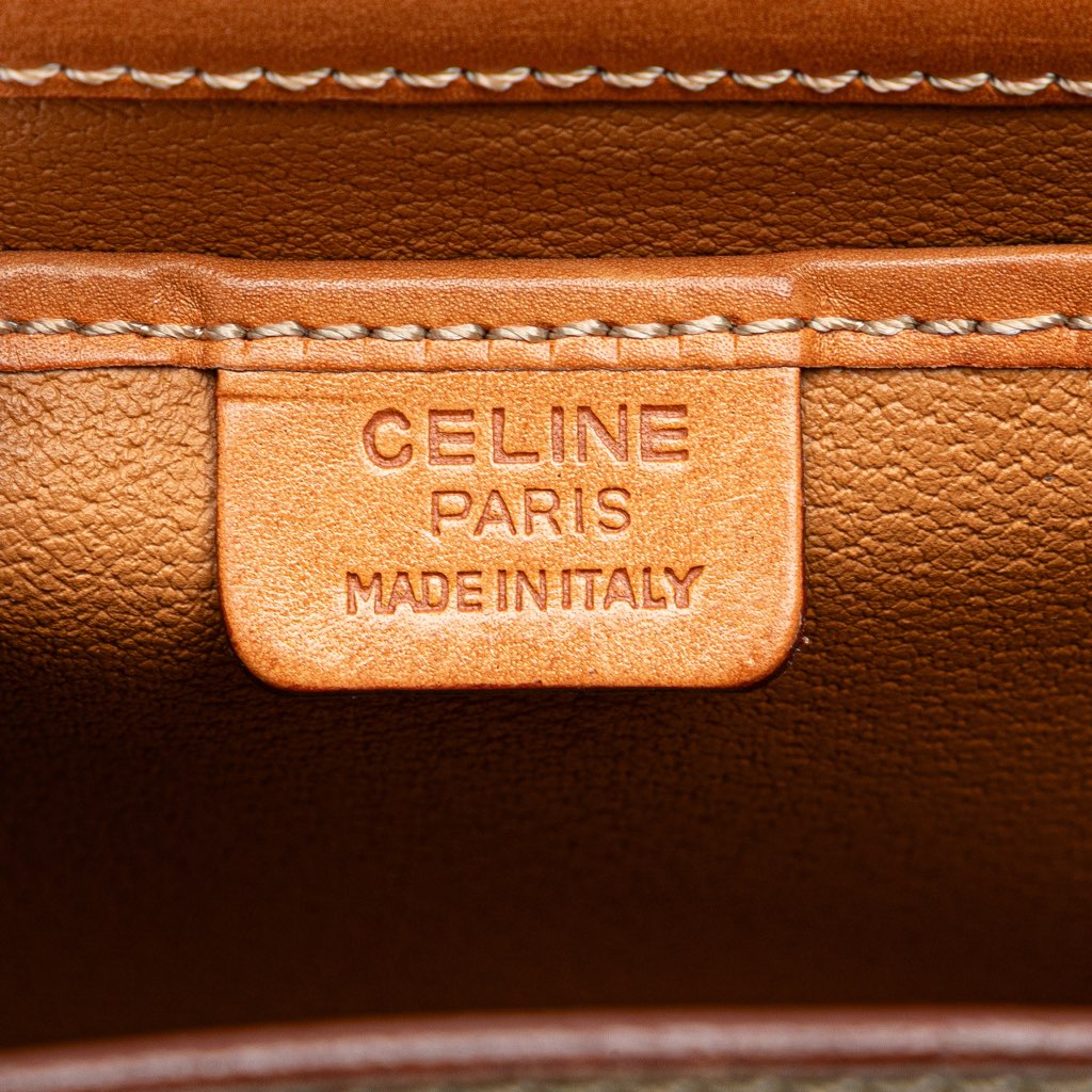 Celine Macadam Coated Canvas Crossbody - Side view