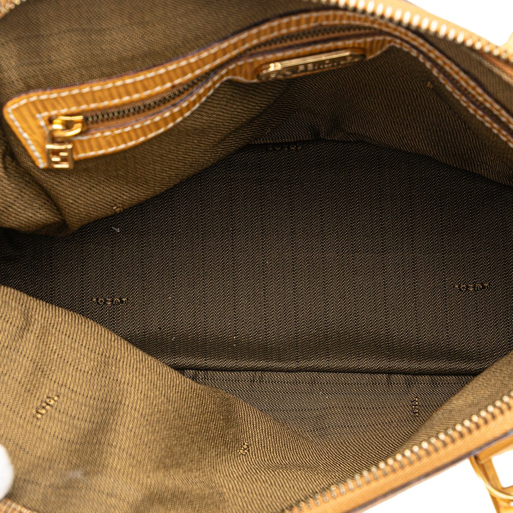 Fendi Leather Top Handle Bag - 4