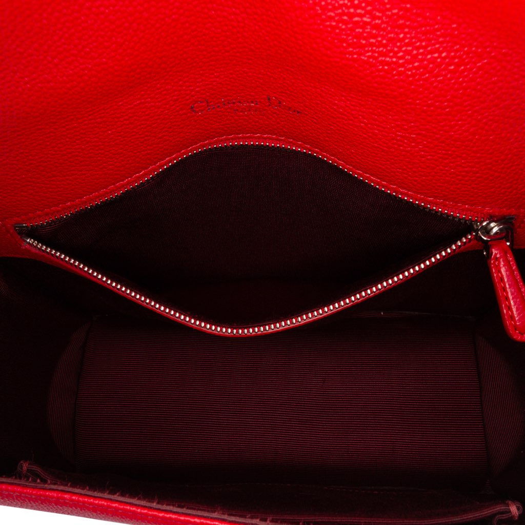 Dior Medium Grained Calfskin Diorama Flap - 5