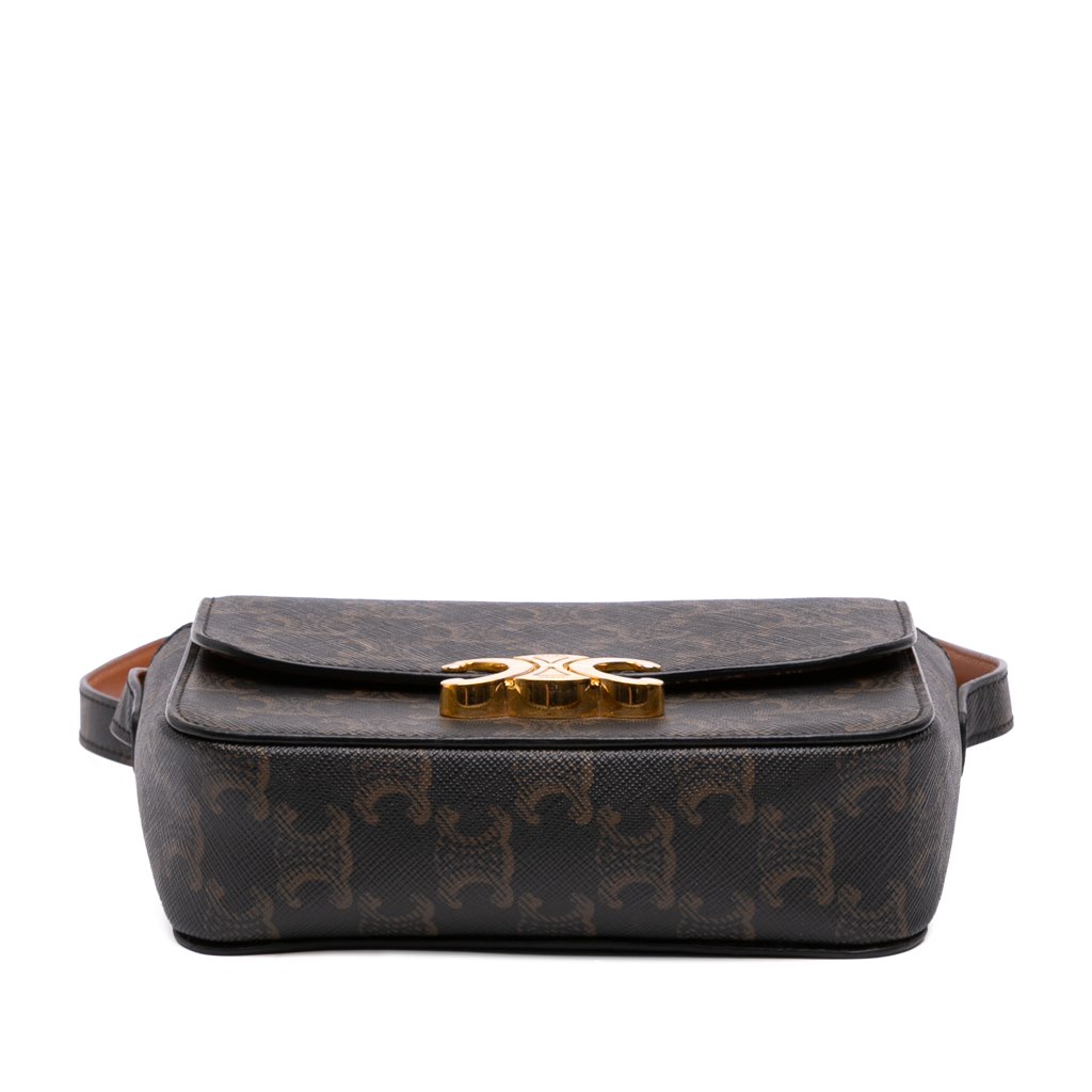 Celine Teen Triomphe Coated Canvas Triomphe Crossbody - 3