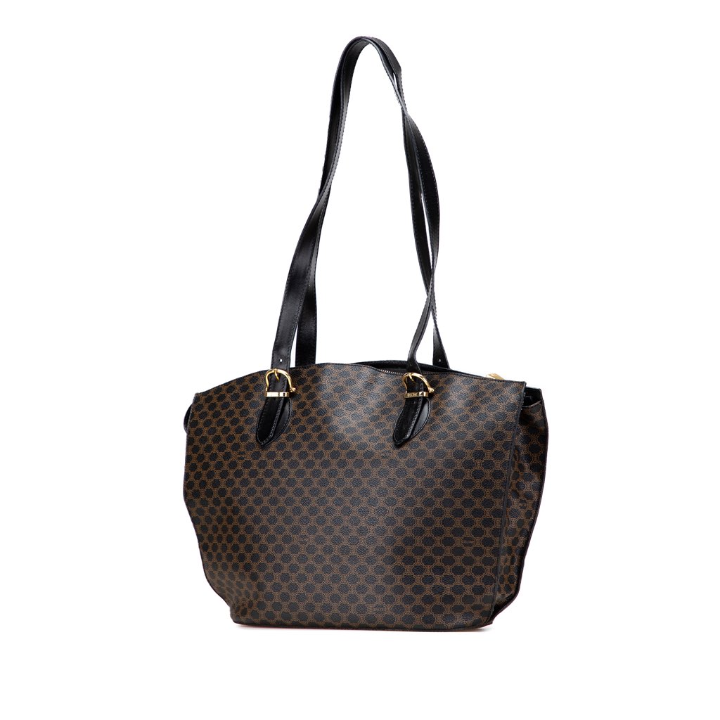 Celine Macadam Coated Canvas Tote - 2