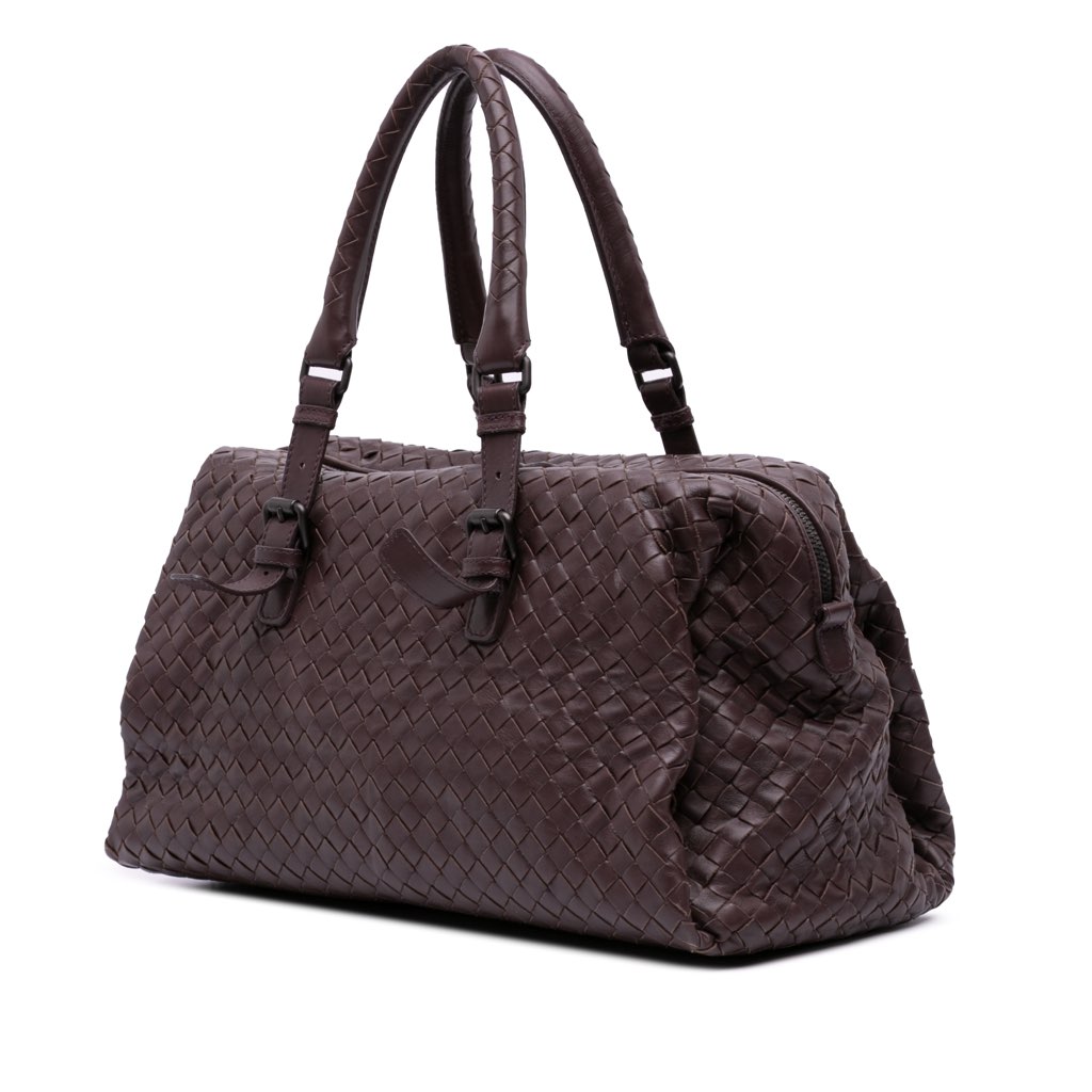 Bottega Veneta Nappa Intrecciato Boston Bag - 2