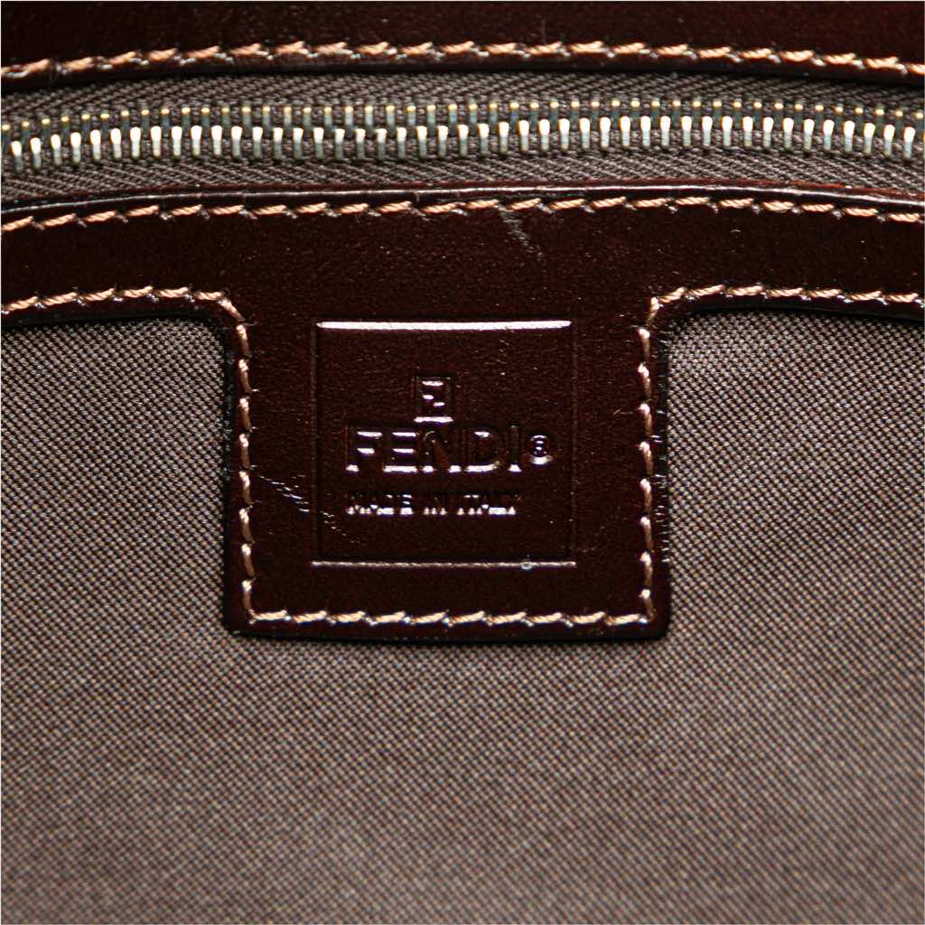 Fendi Zucca Canvas Shoulder Bag - 5