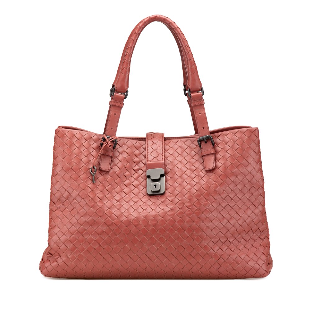 Bottega Veneta Medium Nappa Intrecciato Roma Tote