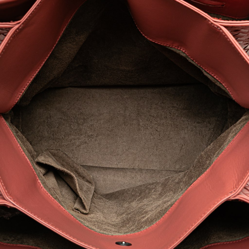 Bottega Veneta Medium Nappa Intrecciato Roma Tote - Side view