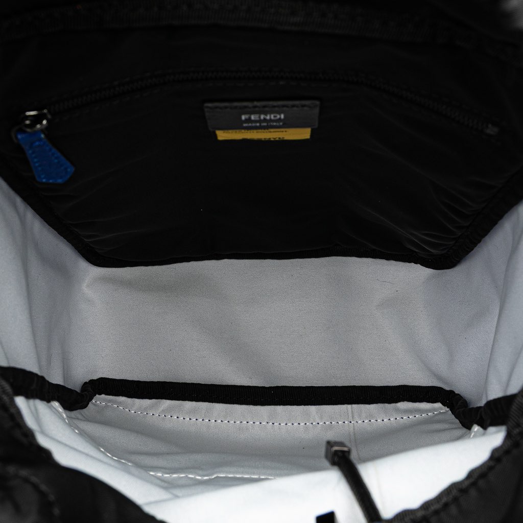 Fendi Medium Econyl Santander Cuoio Roma Fendiness Backpack - 4