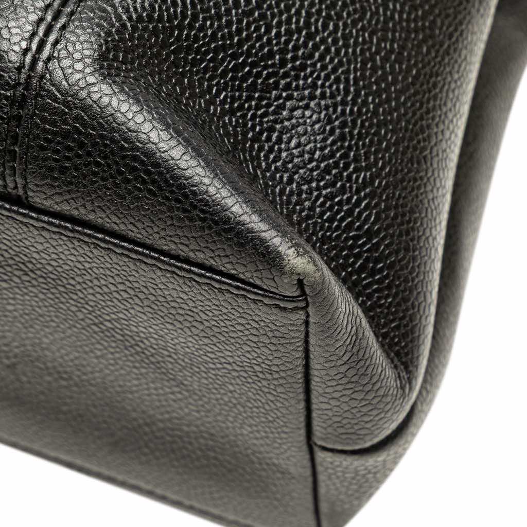 Chanel Caviar LAX Embroidered Logo Tote - Image 12