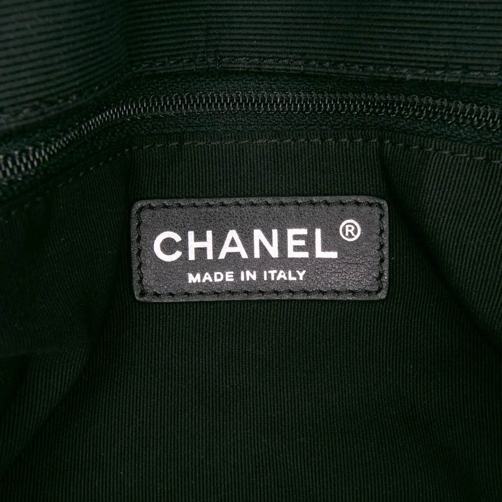Chanel Medium Quilted Lambskin Grosgrain Two Tone Flap Red Leather Good - Box View