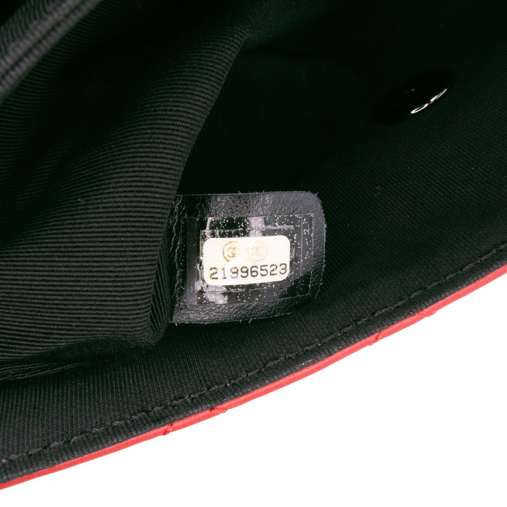 Chanel Medium Quilted Lambskin Grosgrain Two Tone Flap - Detail 1