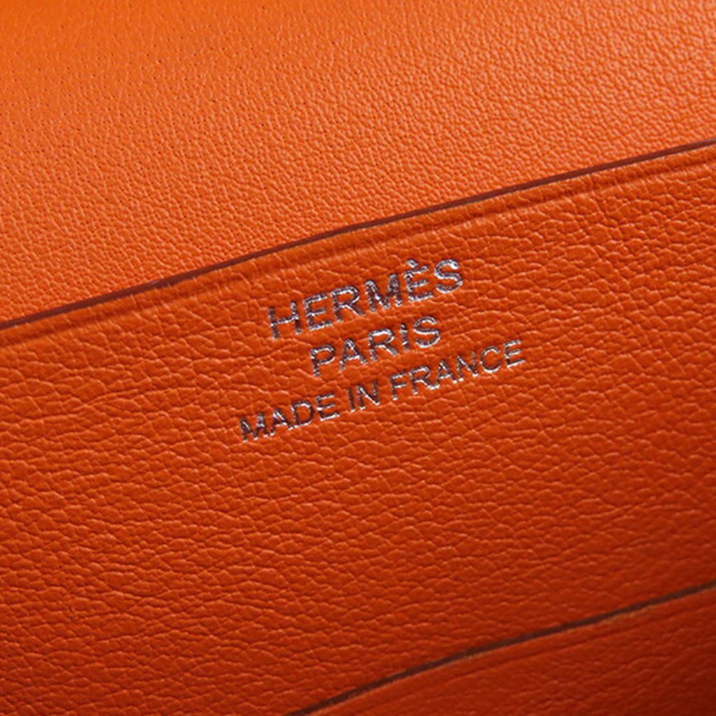 Hermès Swift and Chevre Hermail Lemon Tutti Frutti Wallet - 5