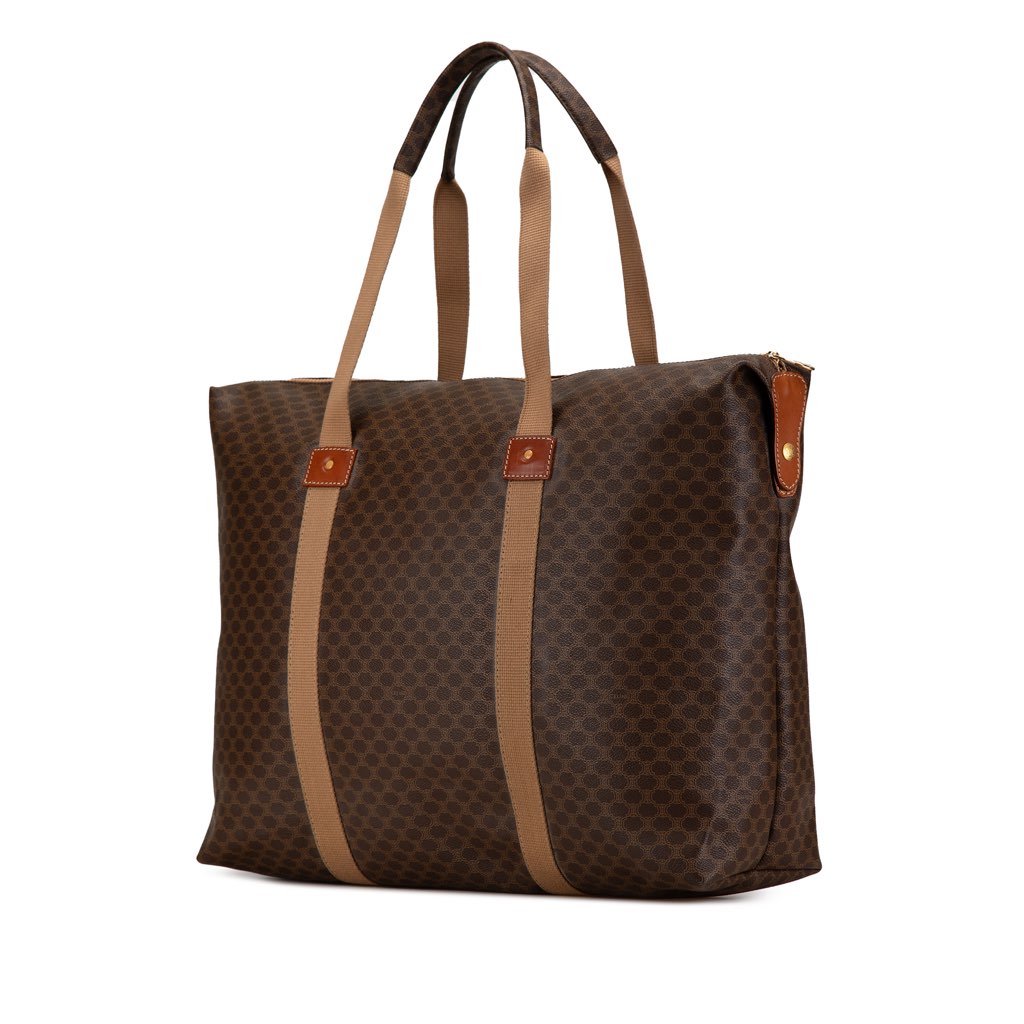 Celine Macadam Coated Canvas Travel Bag - 2