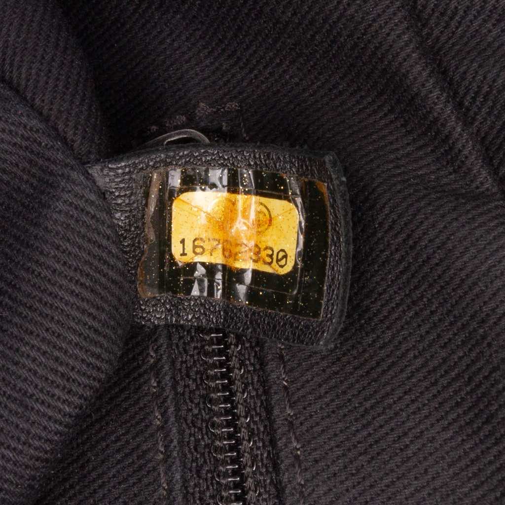 Chanel Medium Quilted Iridescent Caviar Easy Flap - Side view