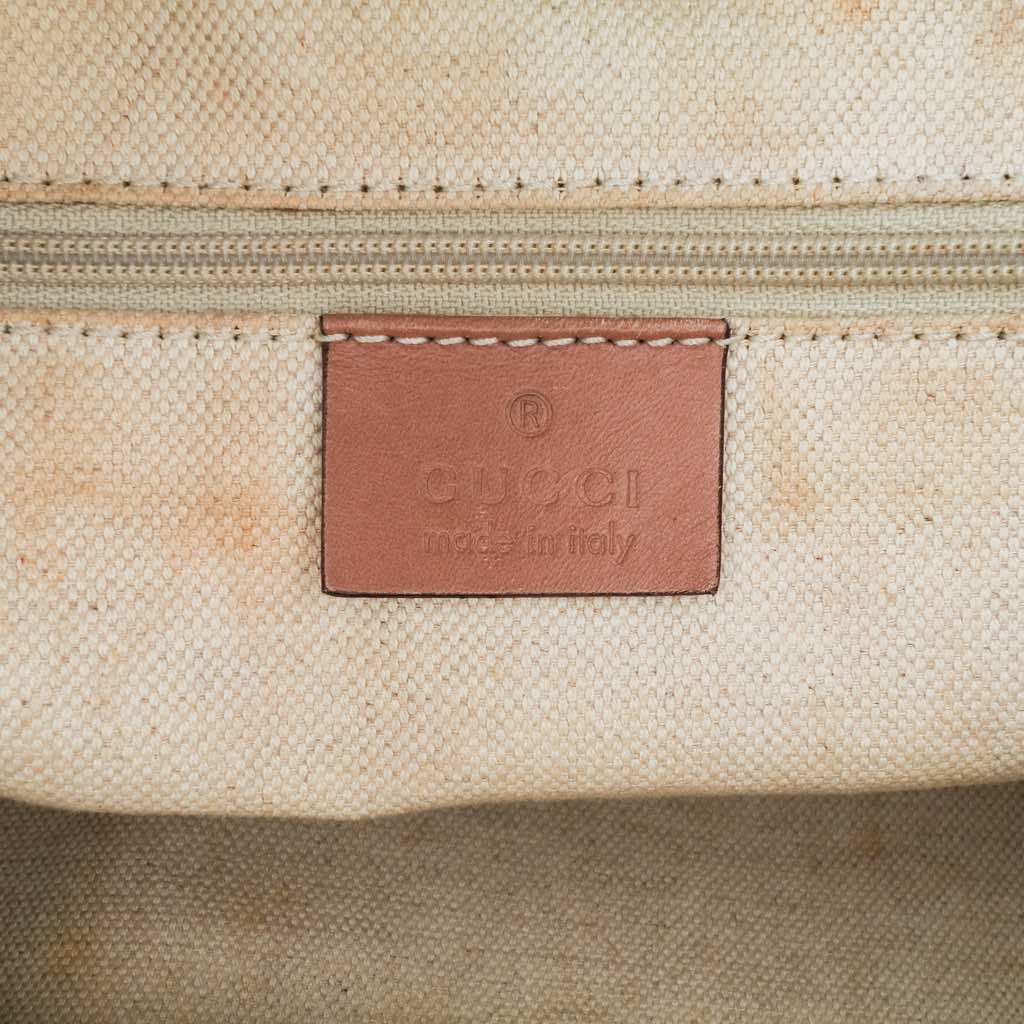 Gucci Medium Diamante Canvas Sukey Tote - Side view