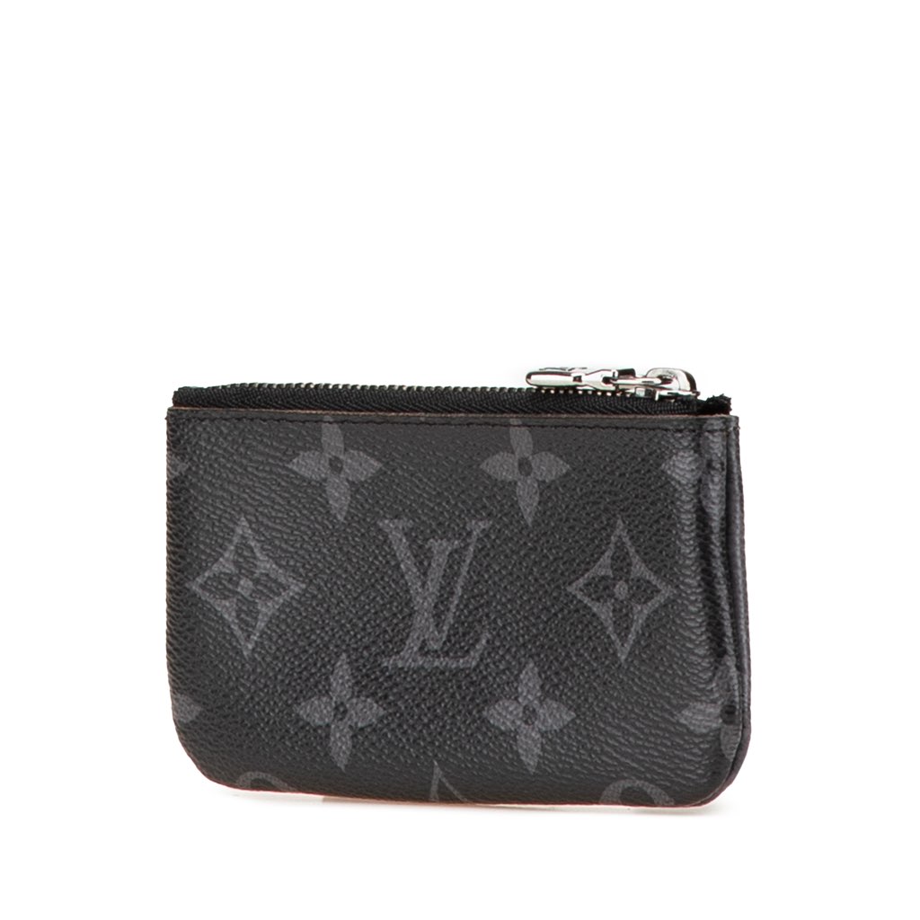 Louis Vuitton Monogram Eclipse Reverse Pochette Cles - Back view