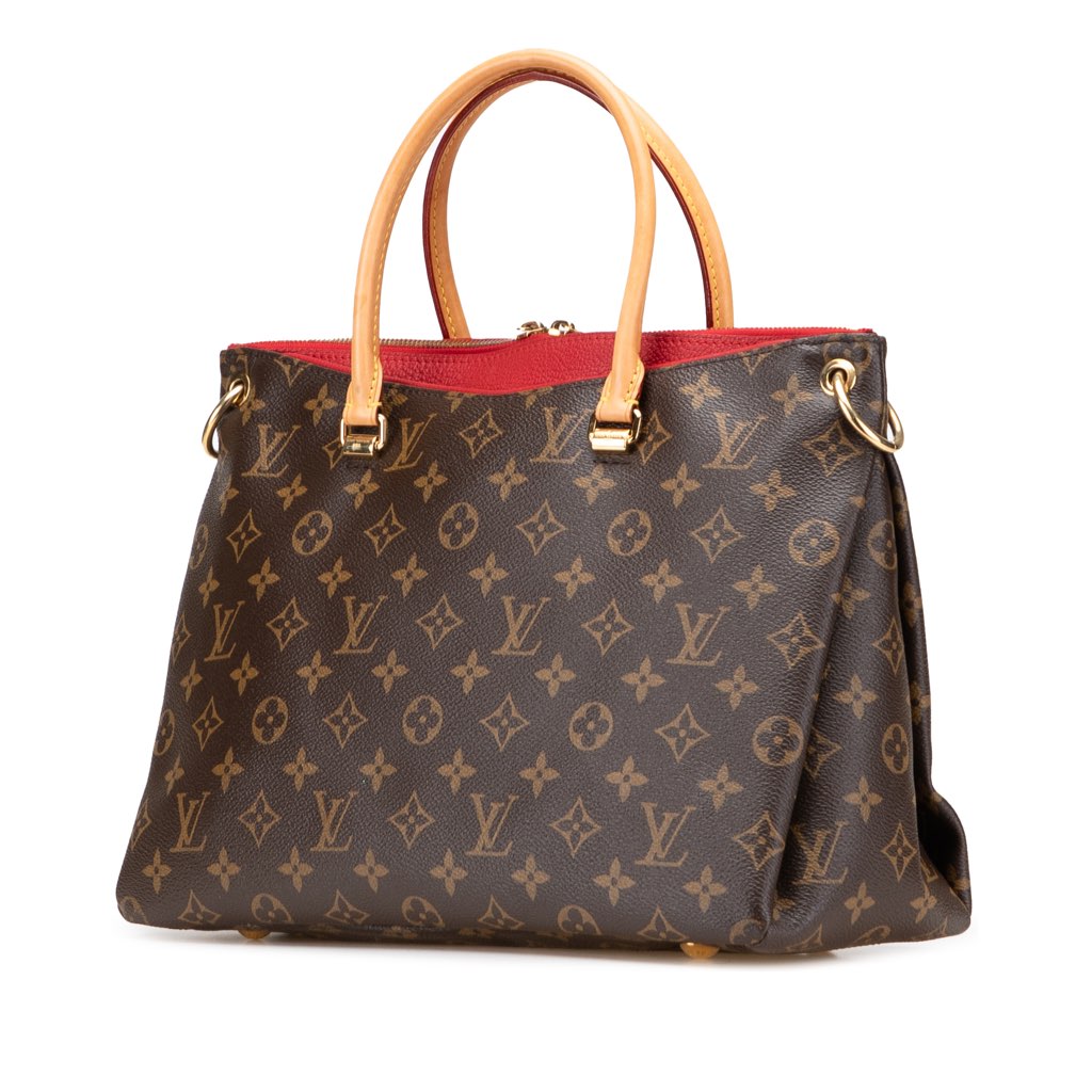 Louis Vuitton Monogram Pallas MM - Back view