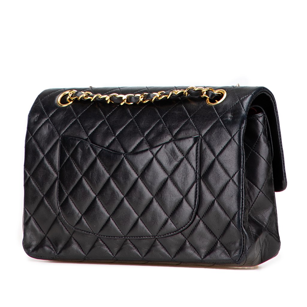 Chanel Medium Classic Lambskin Double Flap - 2
