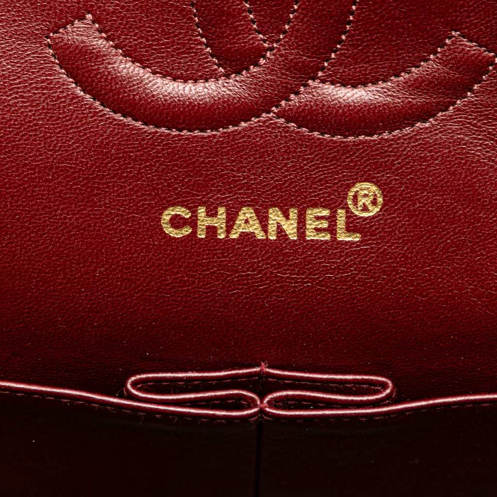 Chanel Medium Classic Lambskin Double Flap - 5