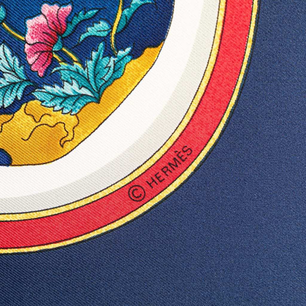 Hermès Qu Importe Le Flacon Silk Scarf - Back view