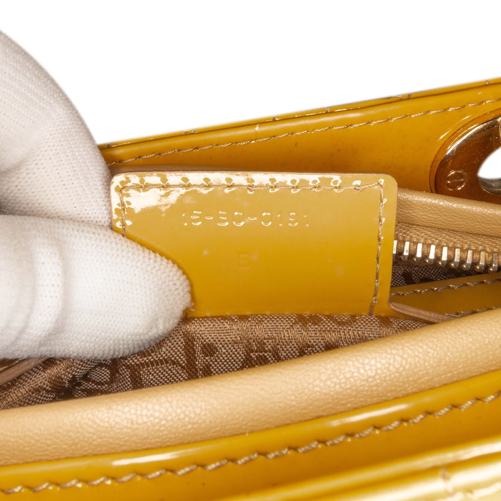 Dior Medium Patent Cannage Lady Dior - 5