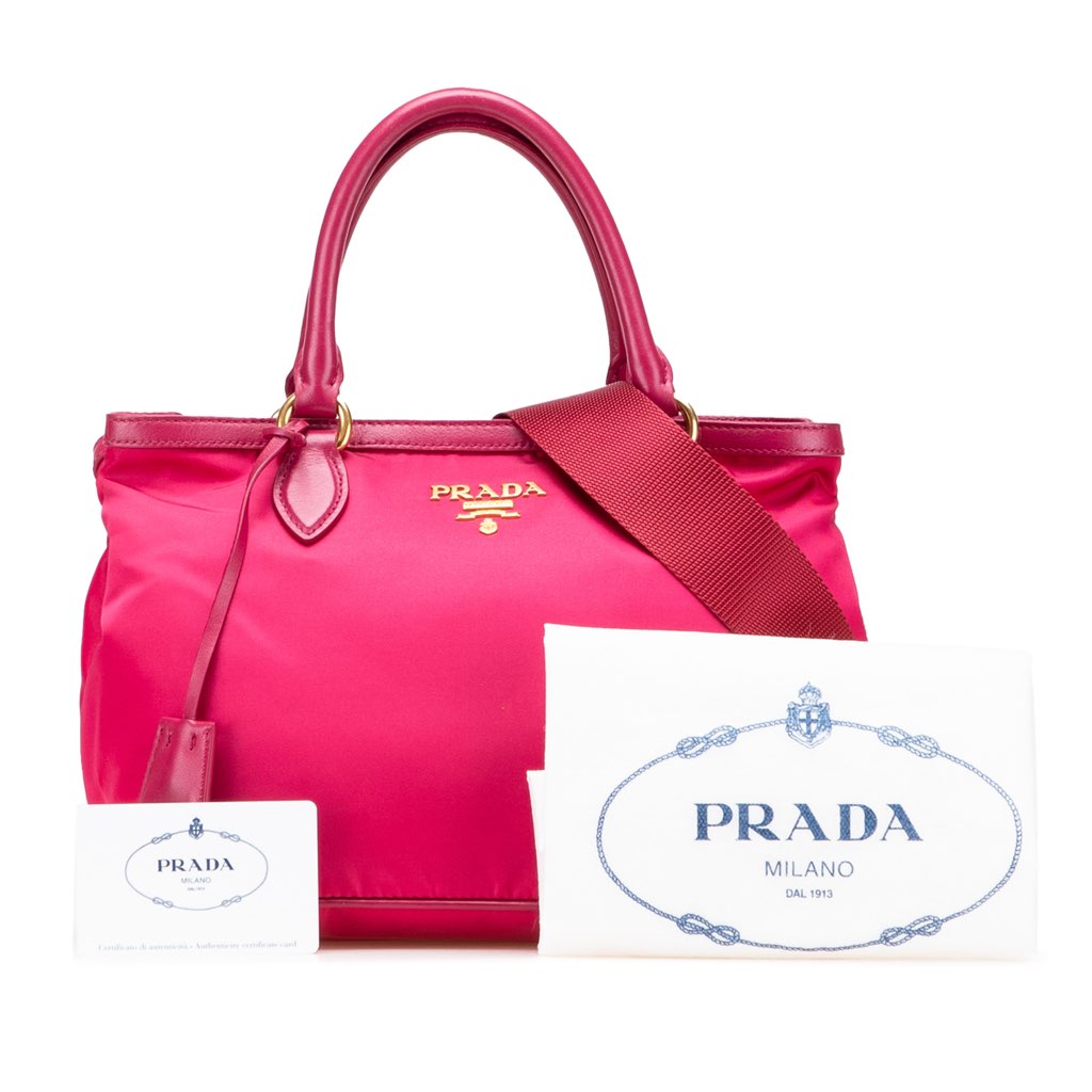 Prada Tessuto Satchel - Image 14