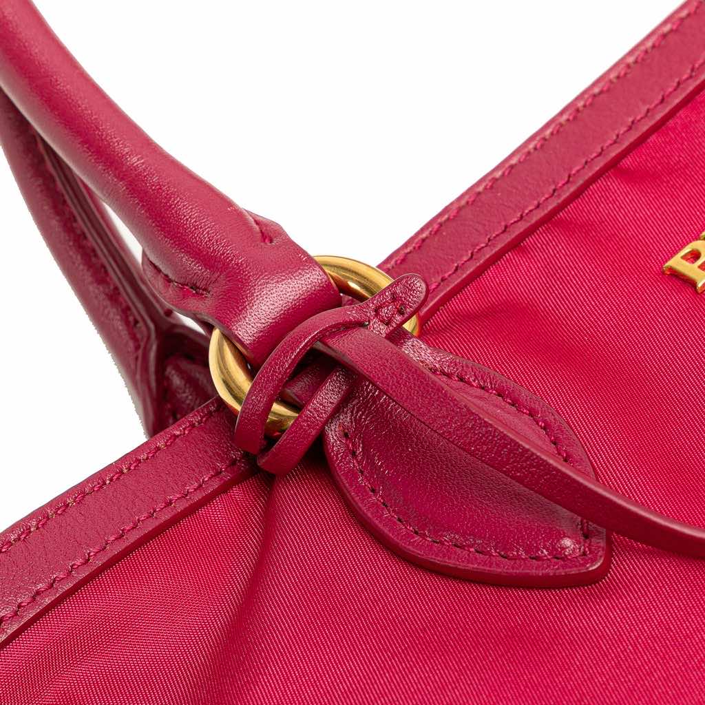 Prada Tessuto Satchel - Image 11