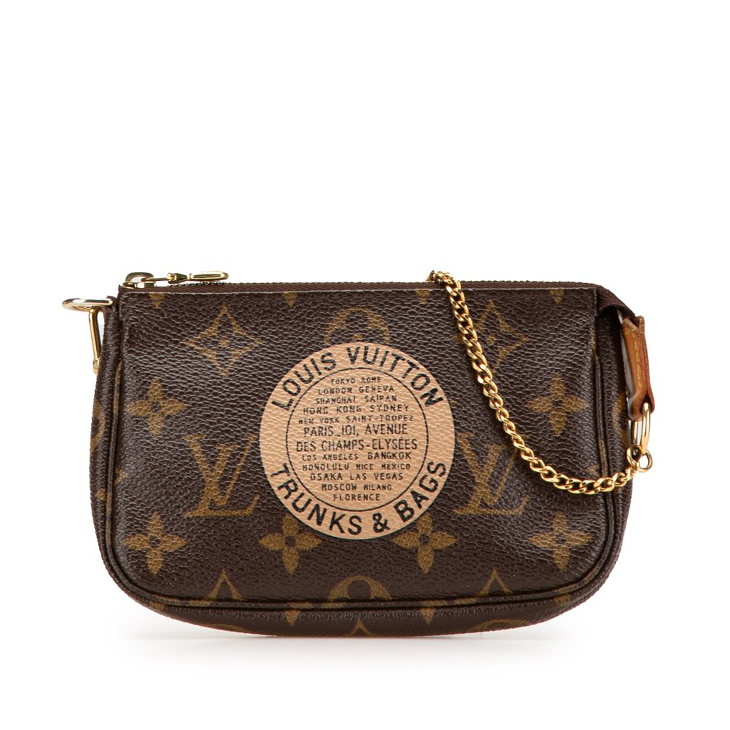 Louis Vuitton Monogram Trunks and Bags Mini Pochette Accessoires