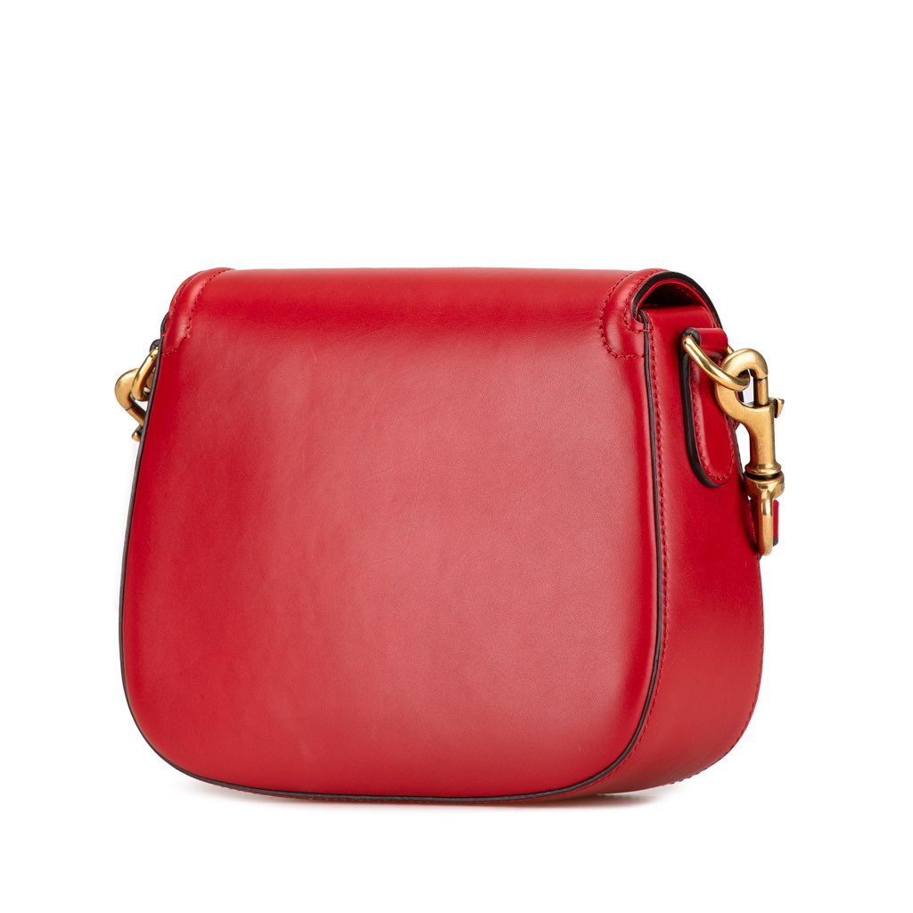 Gucci Medium Leather Lady Web Crossbody - 2