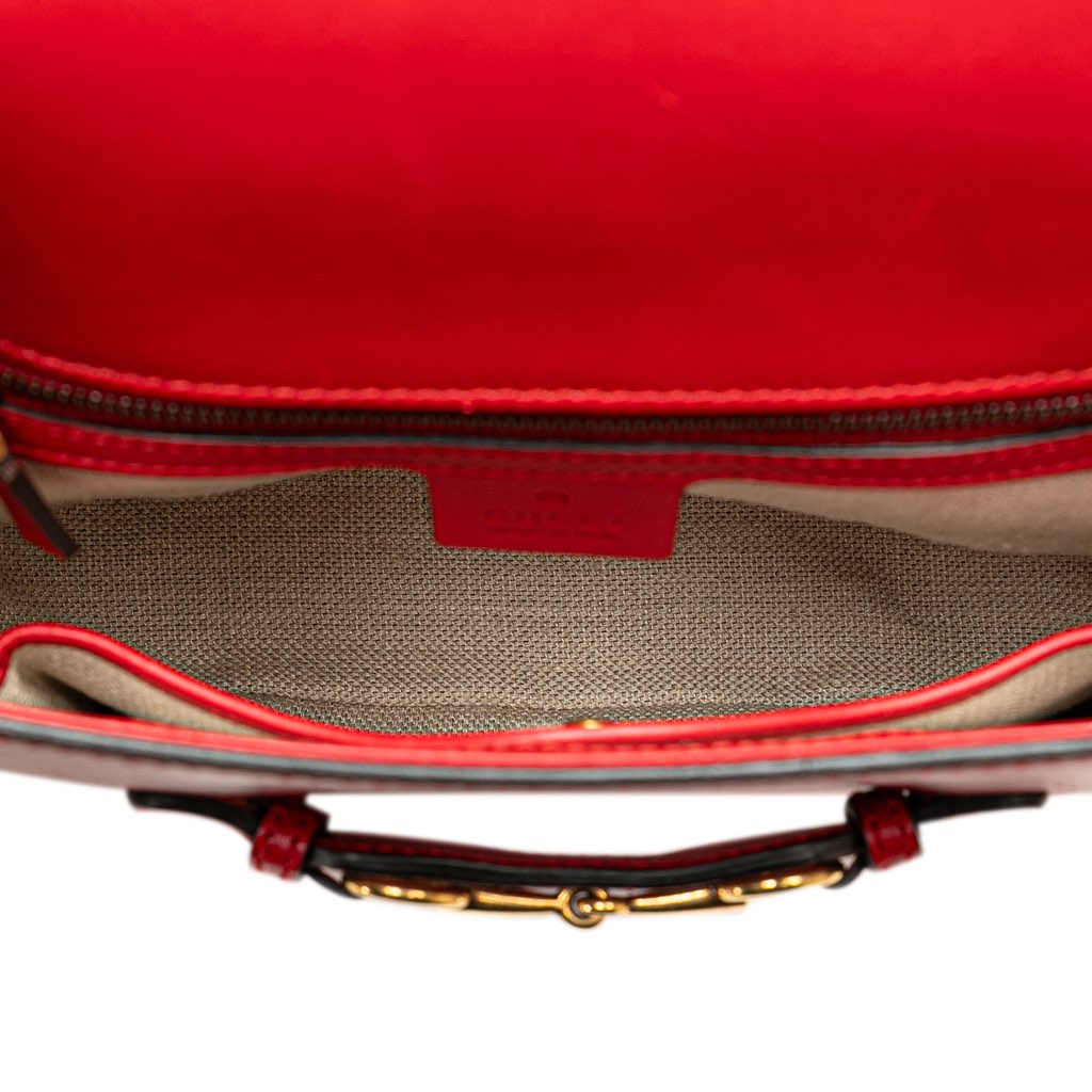 Gucci Medium Leather Lady Web Crossbody - 4