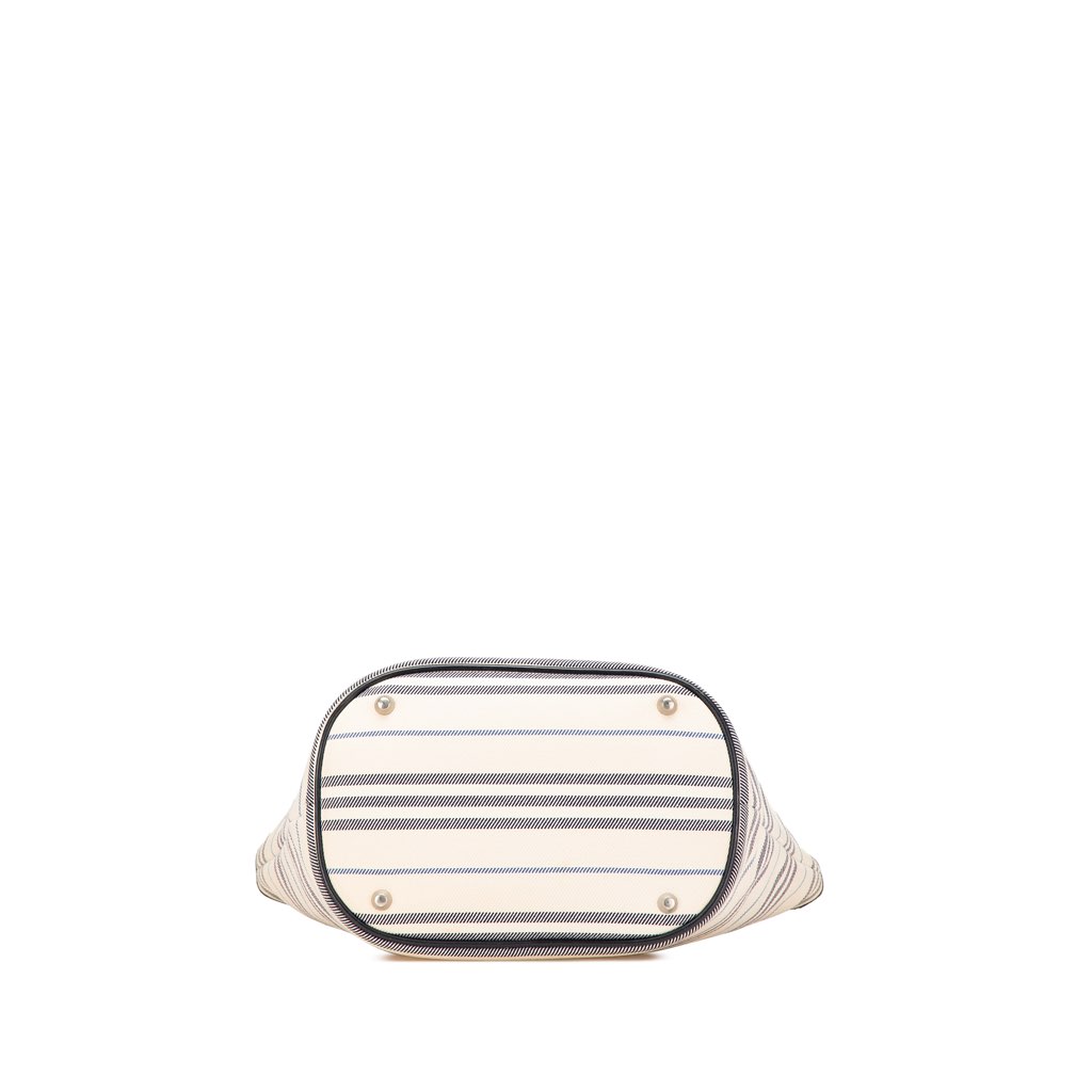 Burberry Stripes Canvas Shoulder Bag - 3