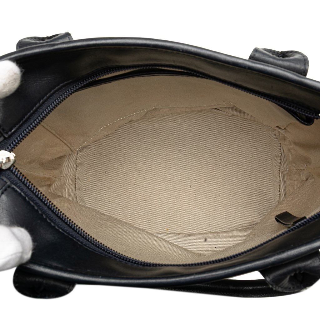 Burberry Stripes Canvas Shoulder Bag - 4