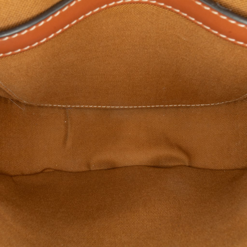 Celine Medium Triomphe Coated Canvas Folco Crossbody - 4