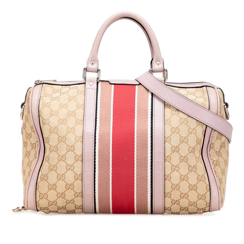 Gucci GG Canvas Web Joy Boston Bag