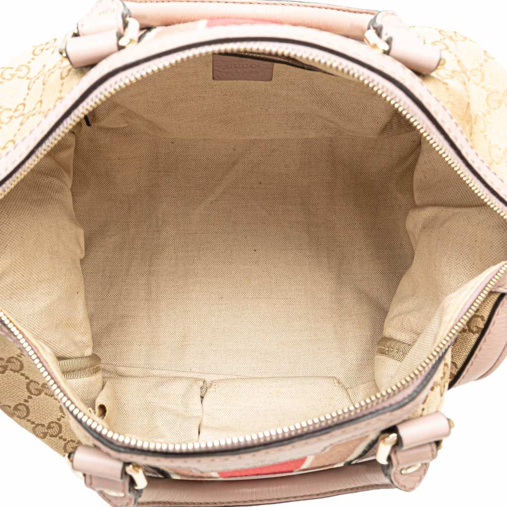 Gucci GG Canvas Web Joy Boston Bag - 4
