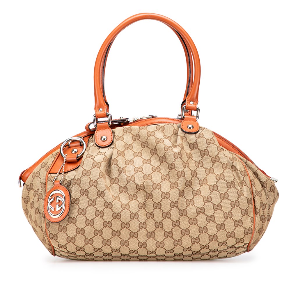 Gucci GG Canvas Sukey  Satchel
