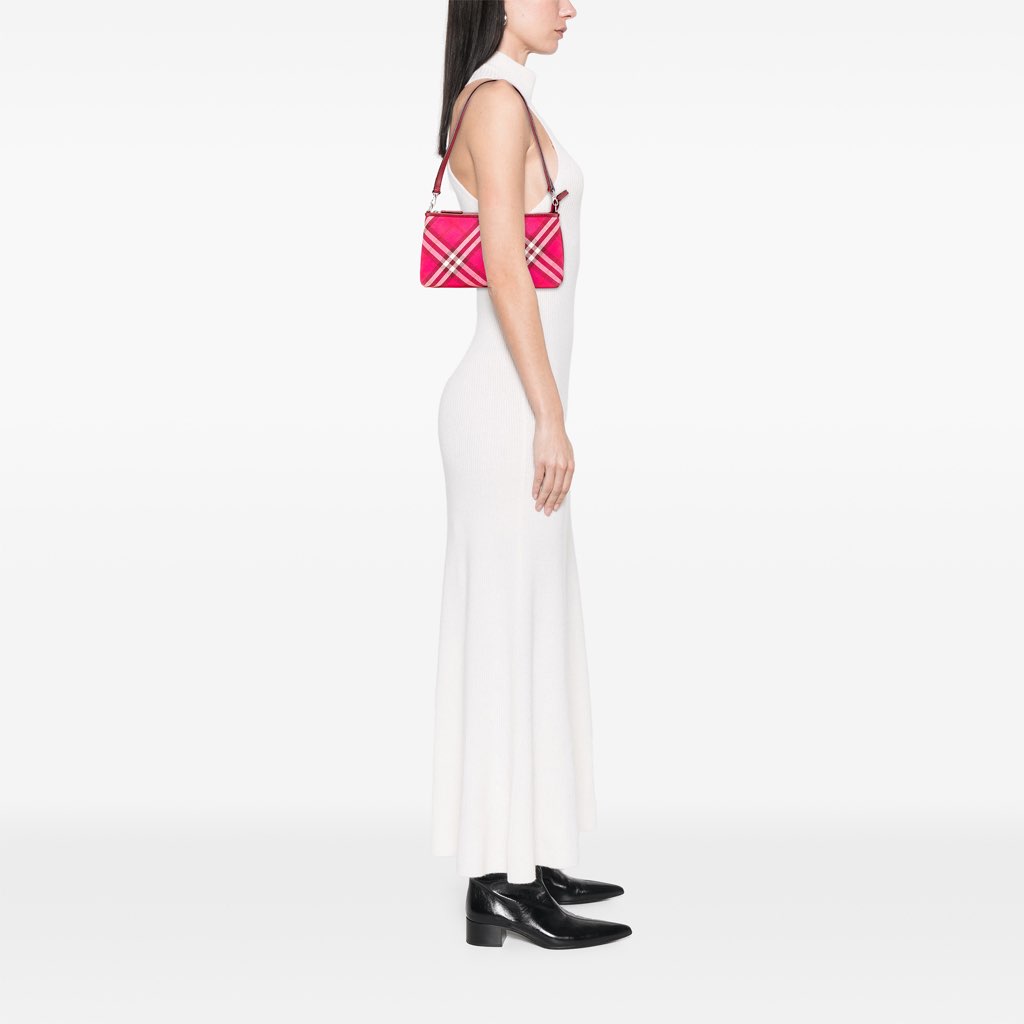 Burberry Supernova Check Canvas Pochette - Image 13