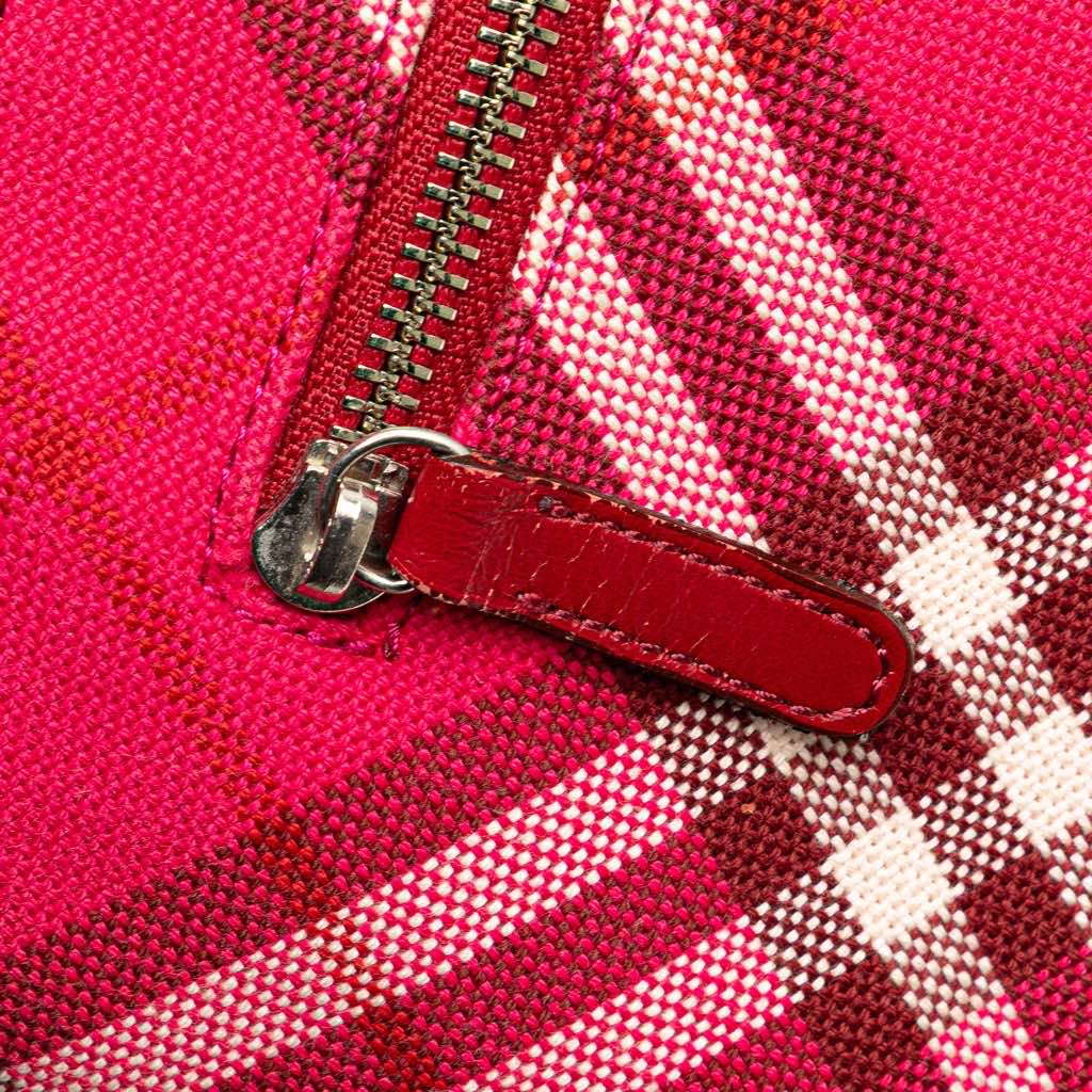 Burberry Supernova Check Canvas Pochette - Detail 1