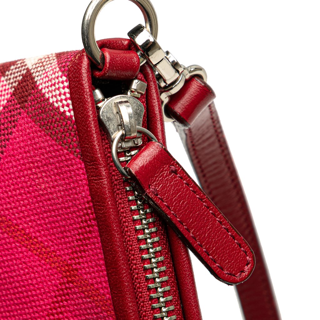 Burberry Supernova Check Canvas Pochette - Detail 2