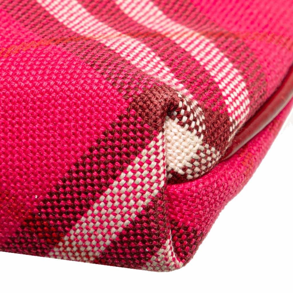 Burberry Supernova Check Canvas Pochette - Image 11