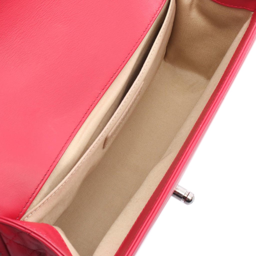 Chanel Old Medium Quilted Lambskin Boy Flap - 3