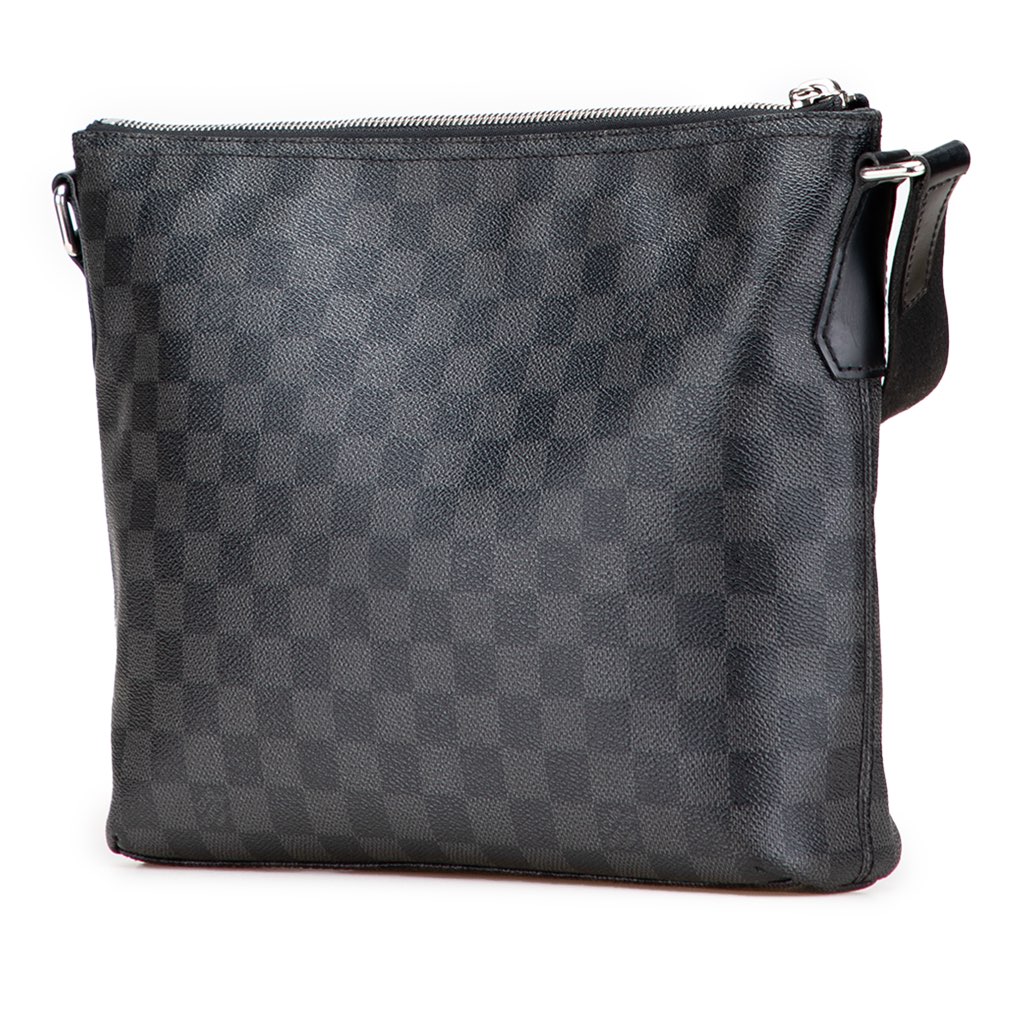 Louis Vuitton Damier Graphite Mick PM - Back view