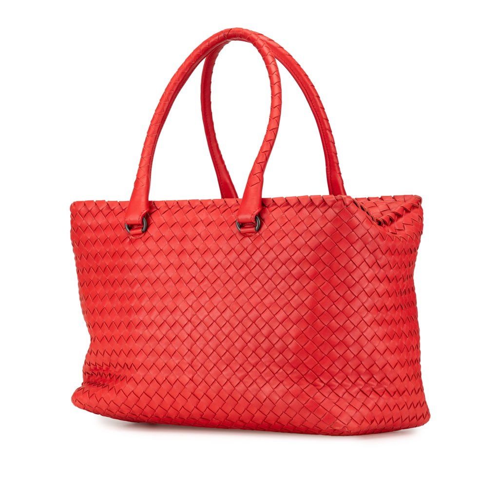 Bottega Veneta Nappa Intrecciato Brick Tote - 2